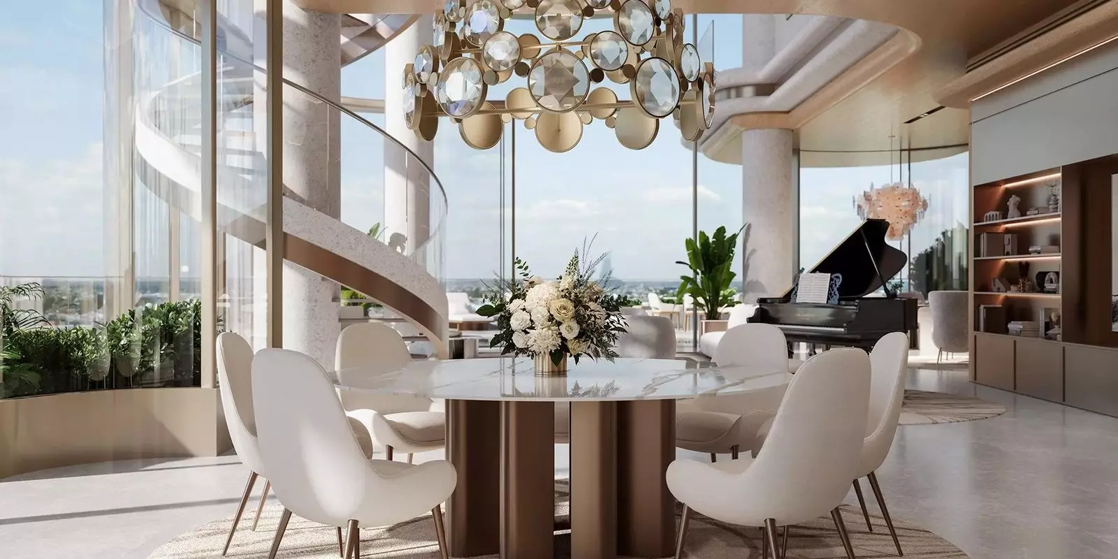 Furnished luxury apartment Dubai