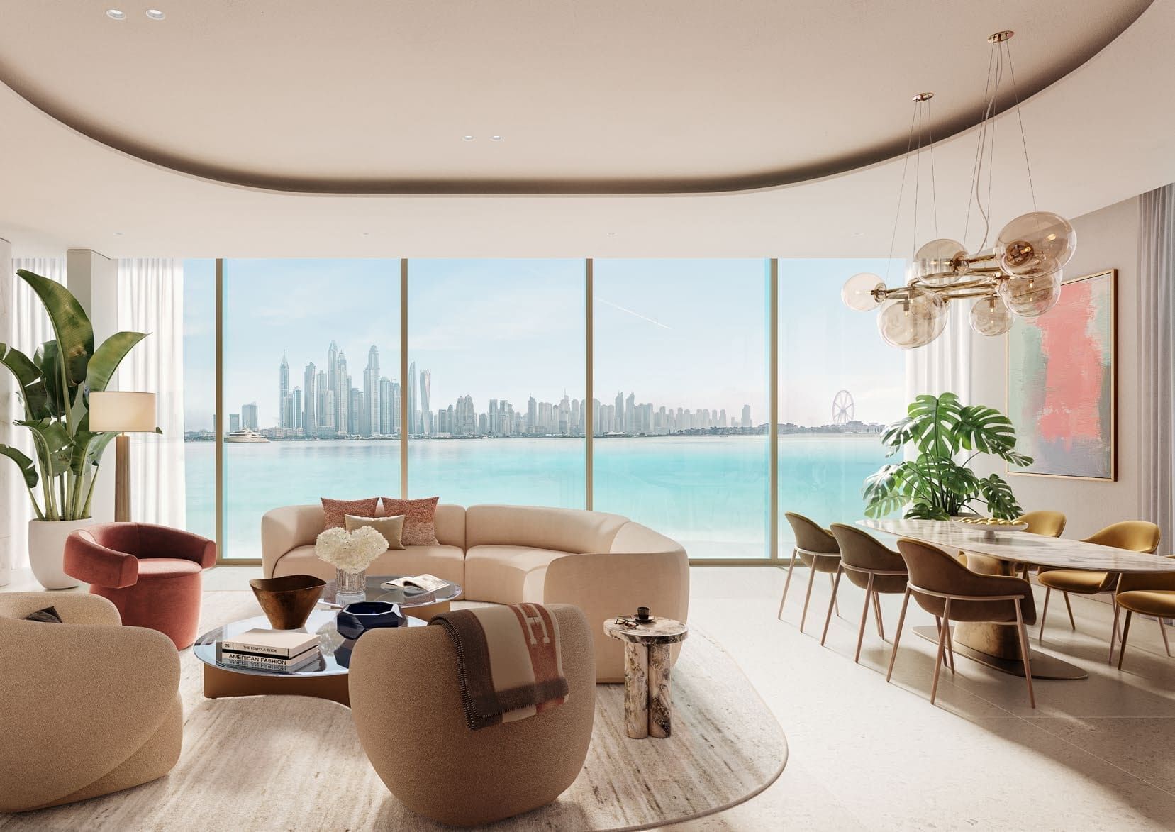 Luxury Dubai apartment interior