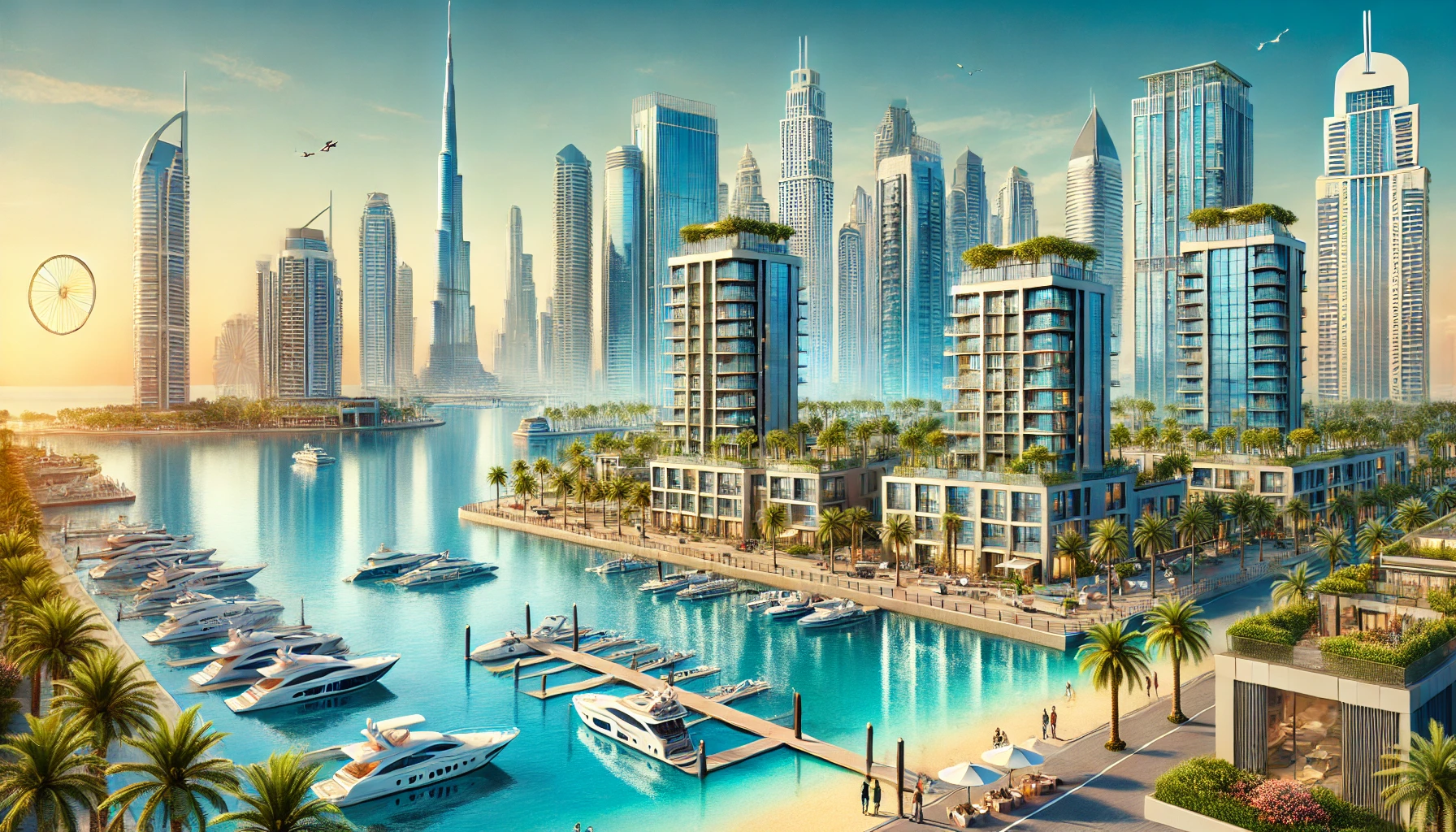 Dubai waterfront living comparison